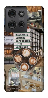 Чохол на Motorola Moto G75 Coffee collage ver.5 фото 1 з 1