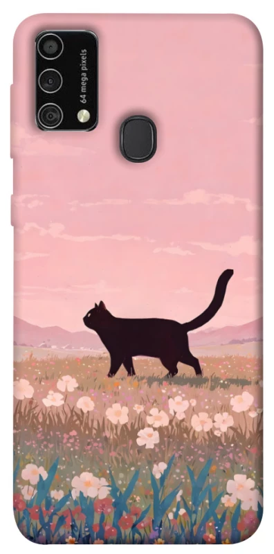Чохол на Samsung Galaxy M21s cat on a field фото 1 з 1