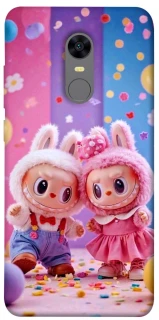 Чехол на Xiaomi Redmi 5 Plus / Redmi Note 5 (Single Camera) Labubu twins ver.3 фото 1 из 1
