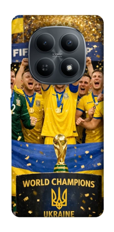 Чохол на Xiaomi Redmi Note 15 4G/5G (EU) UA-Football ver.5 фото 1 з 1