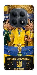 Чехол на Xiaomi Redmi Note 15 4G/5G (EU) UA-Football ver.5 фото 1 из 1