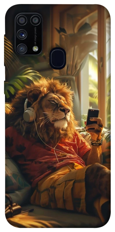 Чехол на Samsung Galaxy M31 Лев v2 фото 1 из 1