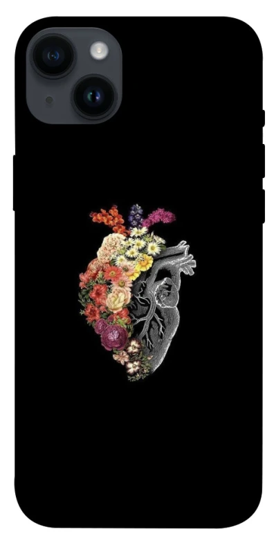 Чохол на Apple iPhone 14 Plus (6.7") Heart with flowers фото 1 з 1