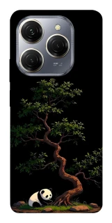 Чохол на TECNO Spark 20 Pro Panda and tree фото 1 з 1
