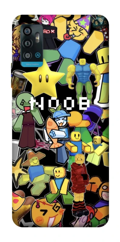 Чехол на ZTE Blade A71 Roblox Noob фото 1 из 1