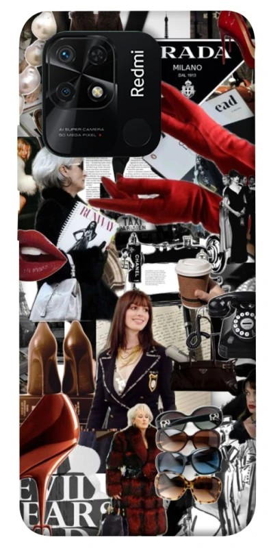 Чохол на Xiaomi Redmi 10C Fashion collage ver.13 фото 1 з 1