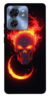 Чехол на Motorola Edge 40 Blood Skull фото 1 из 1