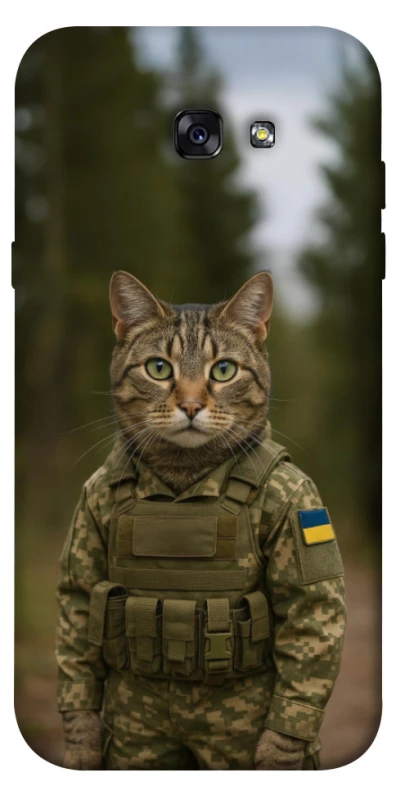 Чохол на Samsung A720 Galaxy A7 (2017) Кіт захисник фото 1 з 1