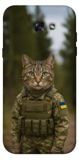 Чехол на Samsung A720 Galaxy A7 (2017) Кот защитник фото 1 из 1
