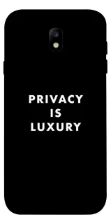 Чехол на Samsung J730 Galaxy J7 (2017) Privacy is luxury фото 1 из 1
