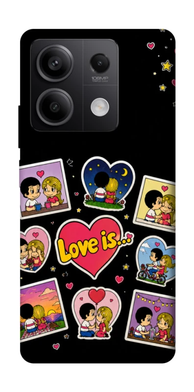 Чохол на Xiaomi Redmi Note 13 5G Love is ver.2 фото 1 з 1
