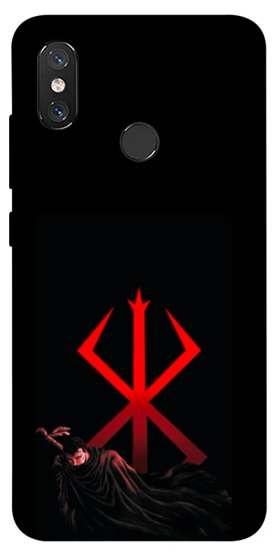 Чохол на Xiaomi Mi 8 Berserk Red Logo фото 1 з 1