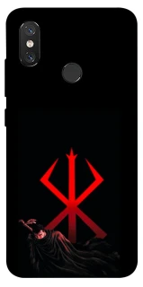 Чохол на Xiaomi Mi 8 Berserk Red Logo фото 1 з 1