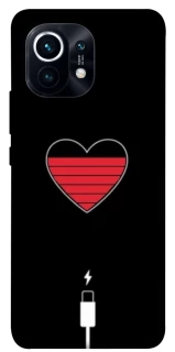 Чехол на Xiaomi Mi 11 Charge your heart фото 1 из 1