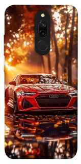 Чехол на Xiaomi Redmi 8 Audi at sunset фото 1 из 1
