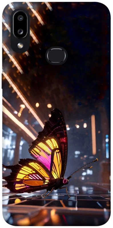 Чохол на Samsung Galaxy A10s Cyber butterfly фото 1 з 1