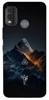 Чехол на Nokia G11 Plus Руны в горах фото 1 из 1