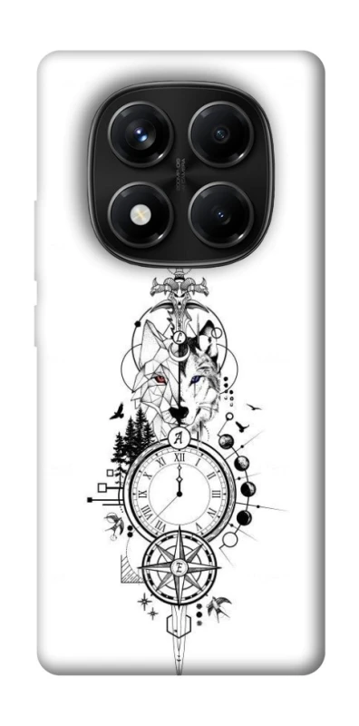 Чехол на Xiaomi Redmi Note 14 Pro 4G Tattoo ver.8 фото 1 из 1