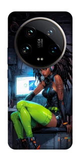 Чехол на Xiaomi 14 Ultra Cyber girl фото 1 из 1