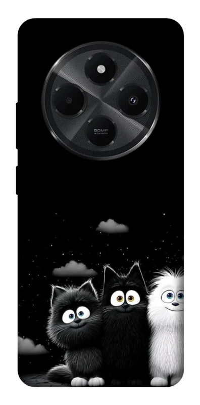 Чохол на Xiaomi Poco M7 Three Cats фото 1 з 1
