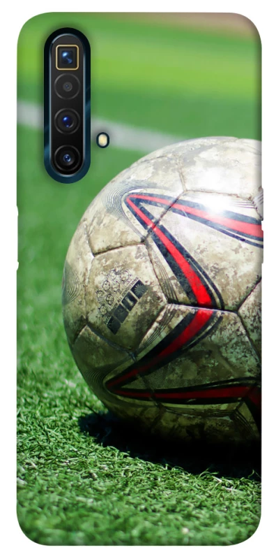 Чехол на Realme X3 SuperZoom Мяч на газоне фото 1 из 1