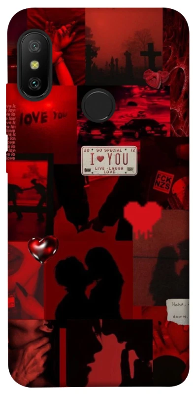 Чохол на Xiaomi Mi A2 Lite / Xiaomi Redmi 6 Pro Love collage ver.2 фото 1 з 1