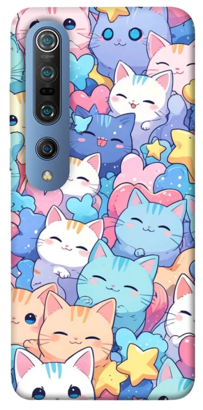 Чехол на Xiaomi Mi 10 / Mi 10 Pro Funny Kittens ver.3 фото 1 из 1