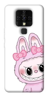 Чохол на TECNO Camon 16 SE Labubu White фото 1 з 1