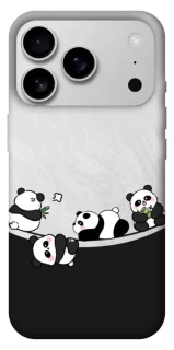 Чохол на Apple iPhone 17 Pro Max (6.9") Four pandas фото 1 з 1