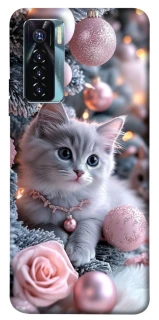 Чохол на TECNO Camon 17 Pro Christmas Kitty фото 1 з 1