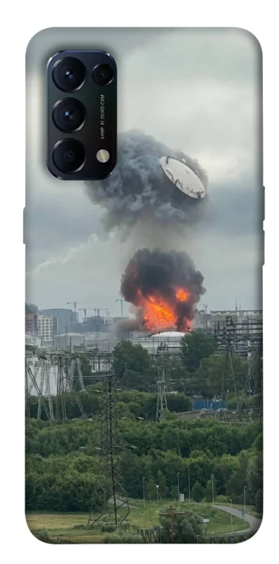 Чохол на Oppo Reno 5 4G Moscow never sleeps ver.4 фото 1 з 1