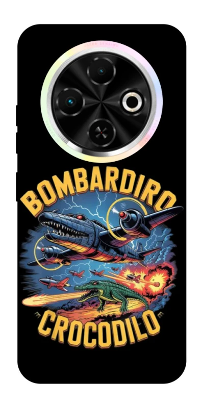 Чохол на TECNO Spark 30C Bombardino Crocodilo v2 фото 1 з 1