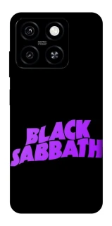 Чехол на ZTE Blade A55 4G Black Sabbath logo ver.1 фото 1 из 1