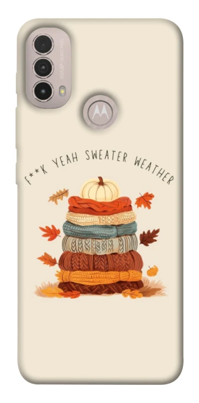 Чохол на Motorola Moto E40 Autumn vibes ver.8 фото 1 з 1