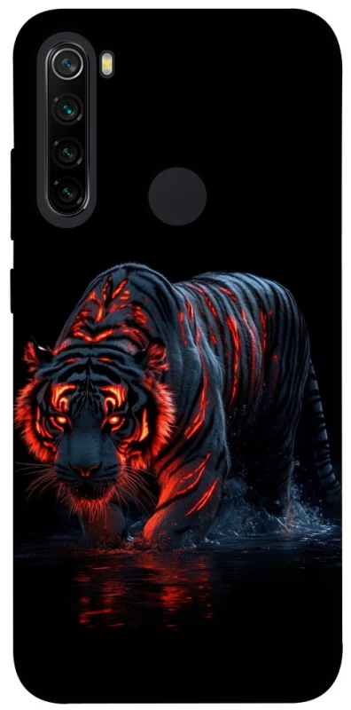Чохол на Xiaomi Redmi Note 8 fire tiger фото 1 з 1