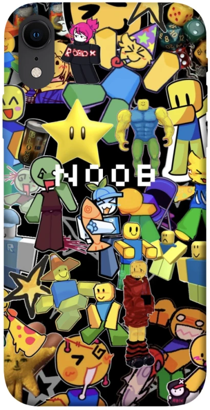 Чохол на Apple iPhone XR (6.1") Roblox Noob фото 1 з 1