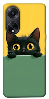 Чохол на Oppo A58 4G Black cat v2 фото 1 з 1