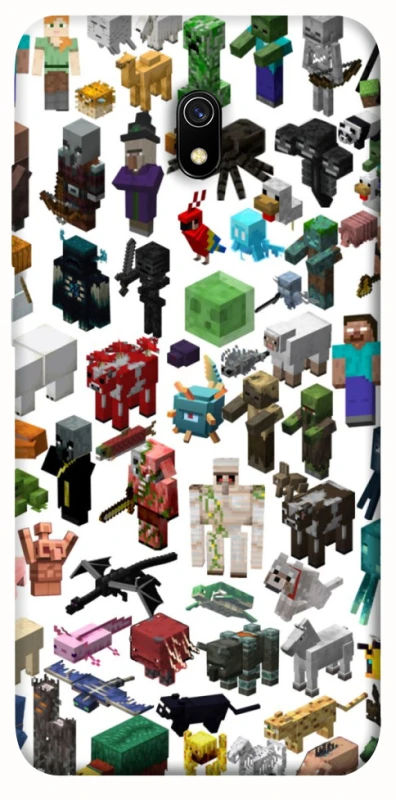 Чохол на Xiaomi Redmi 8a Minecraft v4 фото 1 з 1