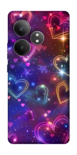 Чохол на Realme GT Neo 6 SE Drawn hearts фото 1 з 1