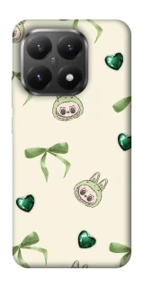 Чохол на Xiaomi 15T Labubu Green Heart фото 1 з 1