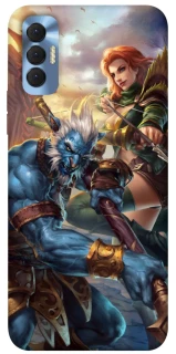 Чехол на TECNO Spark 8P Dota heroes фото 1 из 1