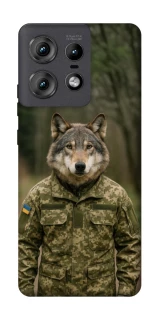 Чехол на Motorola Edge 50 Pro Волк защитник фото 1 из 1