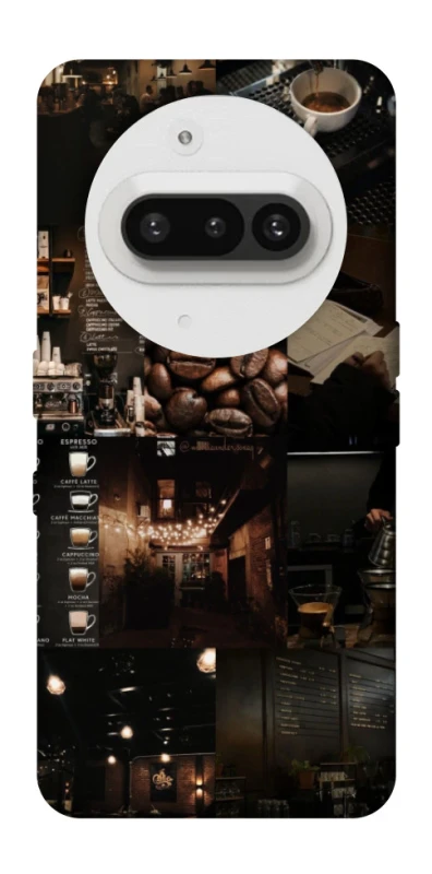 Чехол на Nothing Phone (3a) Coffee collage ver.1 фото 1 из 1