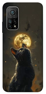 Чохол на Xiaomi Mi 10T Кіт під місяцем v2 фото 1 з 1