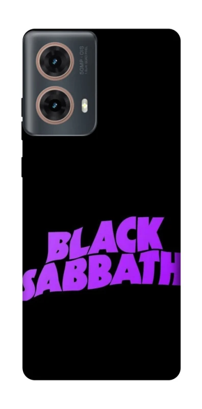 Чохол на Motorola Moto G85 Black Sabbath logo ver.1 фото 1 з 1