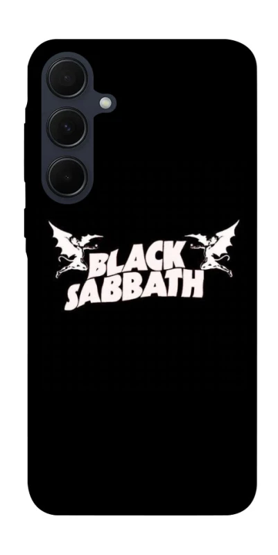 Чохол на Samsung Galaxy A35 Black Sabbath logo ver.2 фото 1 з 1