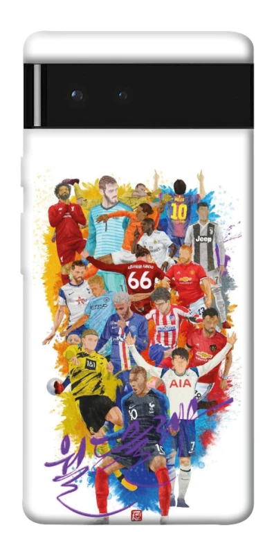 Чохол на Google Pixel 6 Football Abstract v2 фото 1 з 1