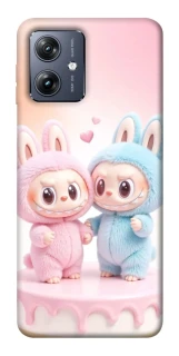Чохол на Motorola Moto G54 Labubu Twins фото 1 Чохол на Motorola Moto G54 Labubu Twins фото 1 з 1