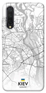 Чехол на Xiaomi Mi CC9 / Mi 9 Lite Kiev white map фото 1 из 1