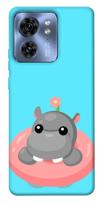 Чохол на Motorola Edge 40 Adopt Me Hippo Floatie фото 1 з 1